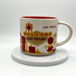 Starbucks Welcome to Las Vegas You Are Here City 2014 14 oz  Coffee Mug Cup